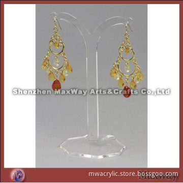 Transparent Hot Selling Acrylc/Lucite Jewelry/Earring Holder/Display Rack